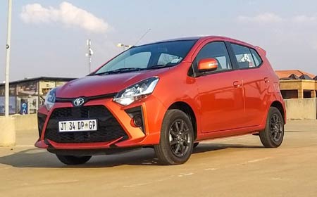 Huur De Toyota Agya In Zuid-Afrika