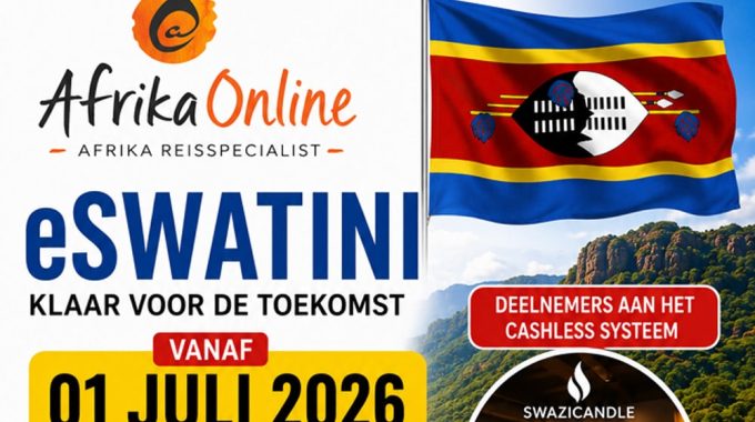 toeristische faciliteiten en dienstverleners in Eswatini (Swaziland) een Zero Cash beleid